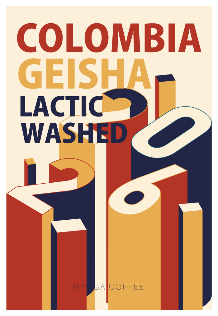 【浅煎り】コロンビア エル・パッセオ ゲイシャ ラクティック ウォッシュド/ Colombia El Paseo GEISHA LACTIC WASHED（100g）