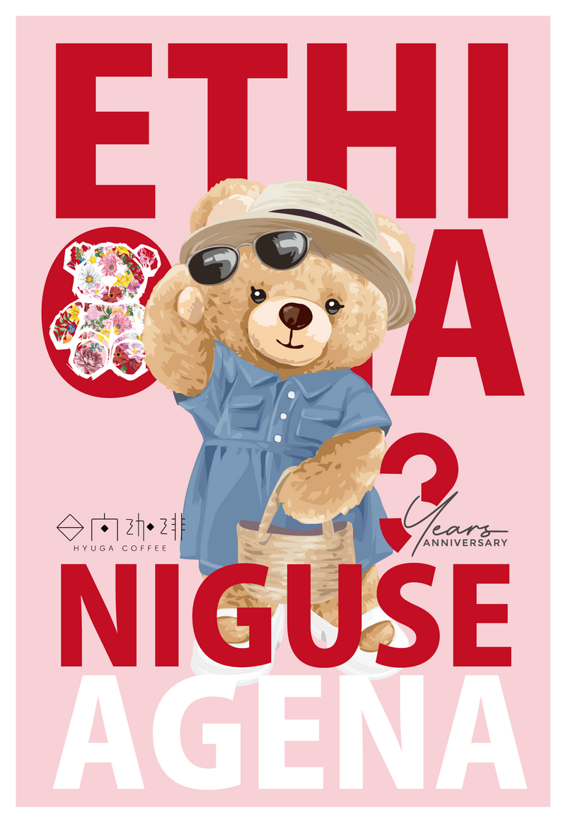 【浅煎り】エチオピア 二グセ・ゲメダ  アゲナ ウォッシュド /  Ethiopia Nigusse Gemeda Agena Washed(100g)